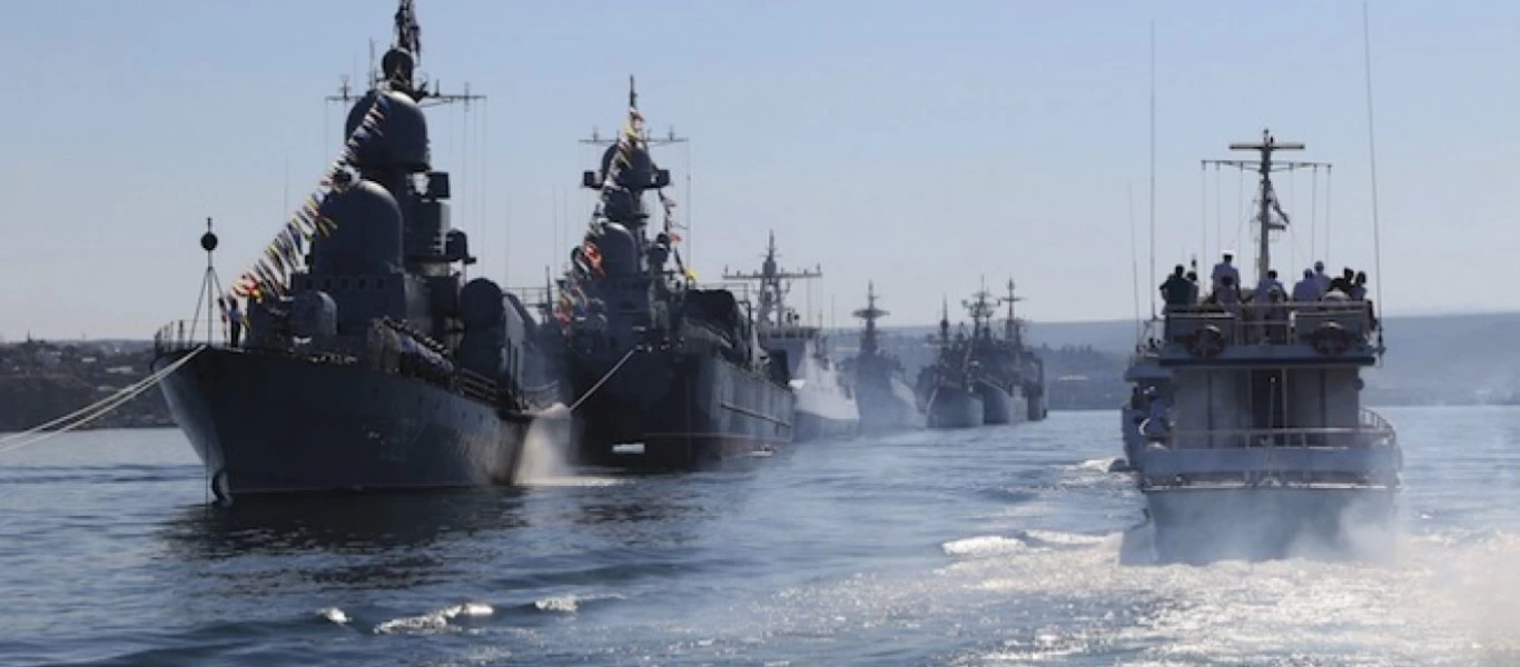 Ρωσικά πλοία απέπλευσαν εσπευσμένα από την Σεβαστούπολη για να «συναντήσουν» πλοία του ΝΑΤΟ και του ΠΝ!